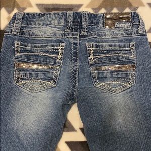 Amethyst boot cut jeans